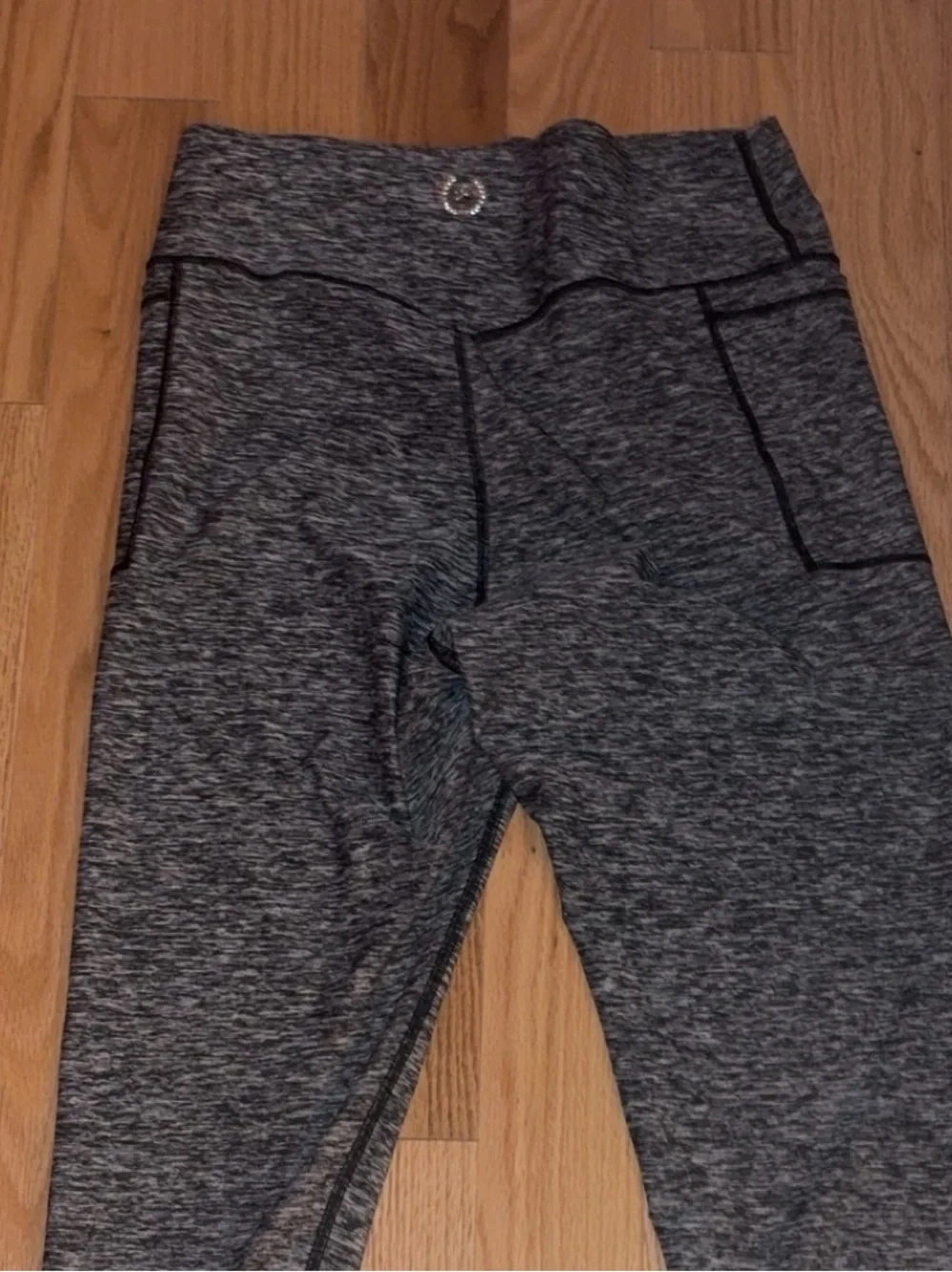 VS Pink Gray leggings - Picture 3 of 4